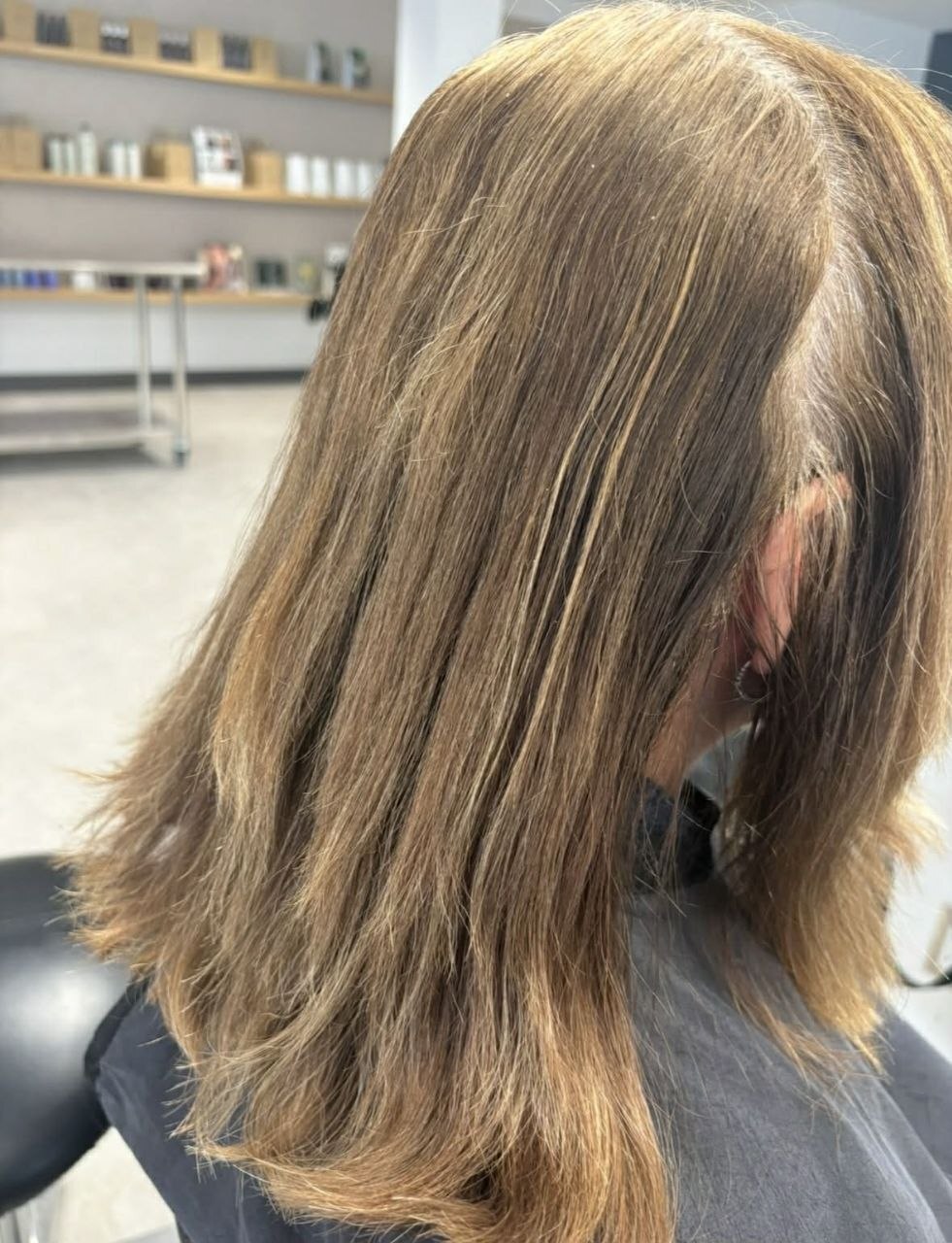 Dimensional blonde layers